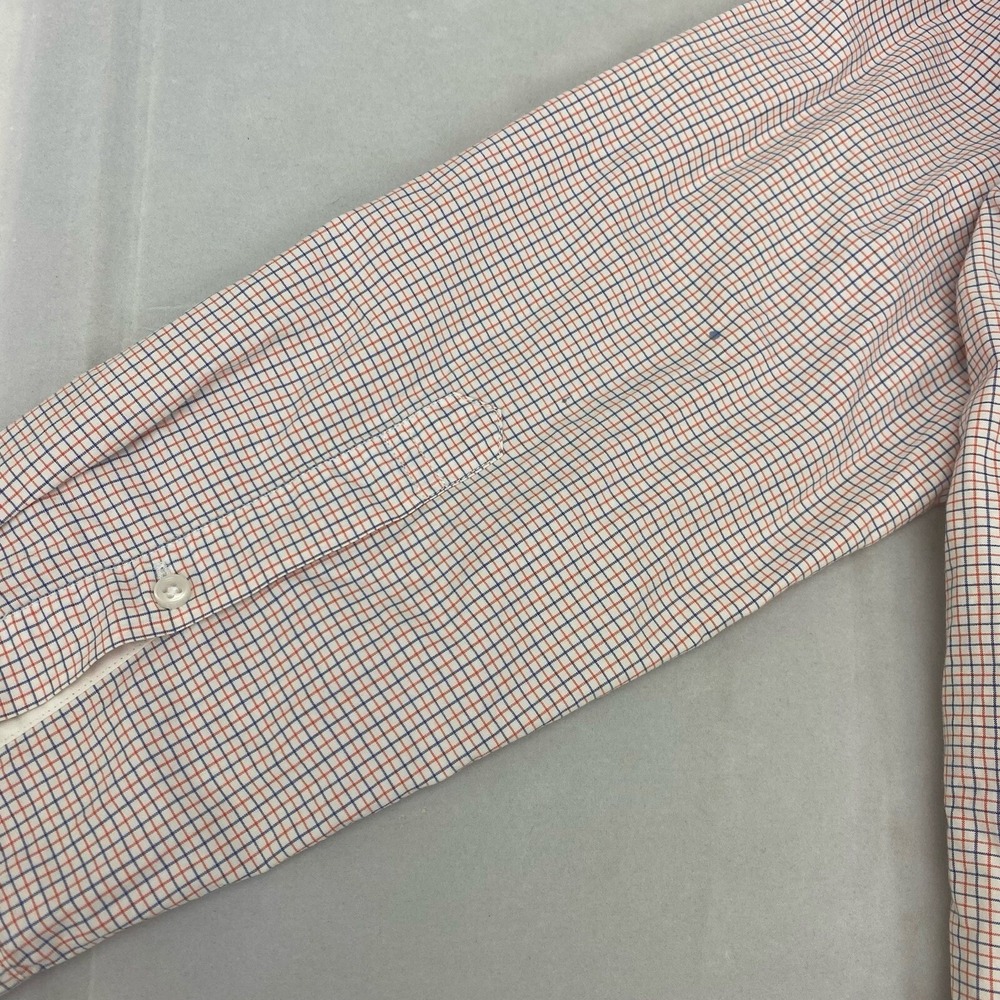 J. Crew Mens Blue Red Plaid Cotton Long Sleeve Button Down Shirt M - Picture 4 of 6